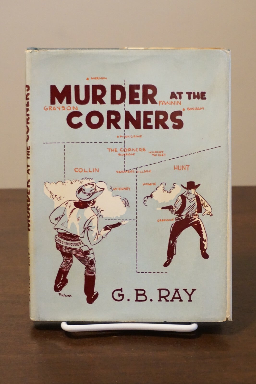 Murder At The Corners by G. B. Ray 1957 HC DJ
