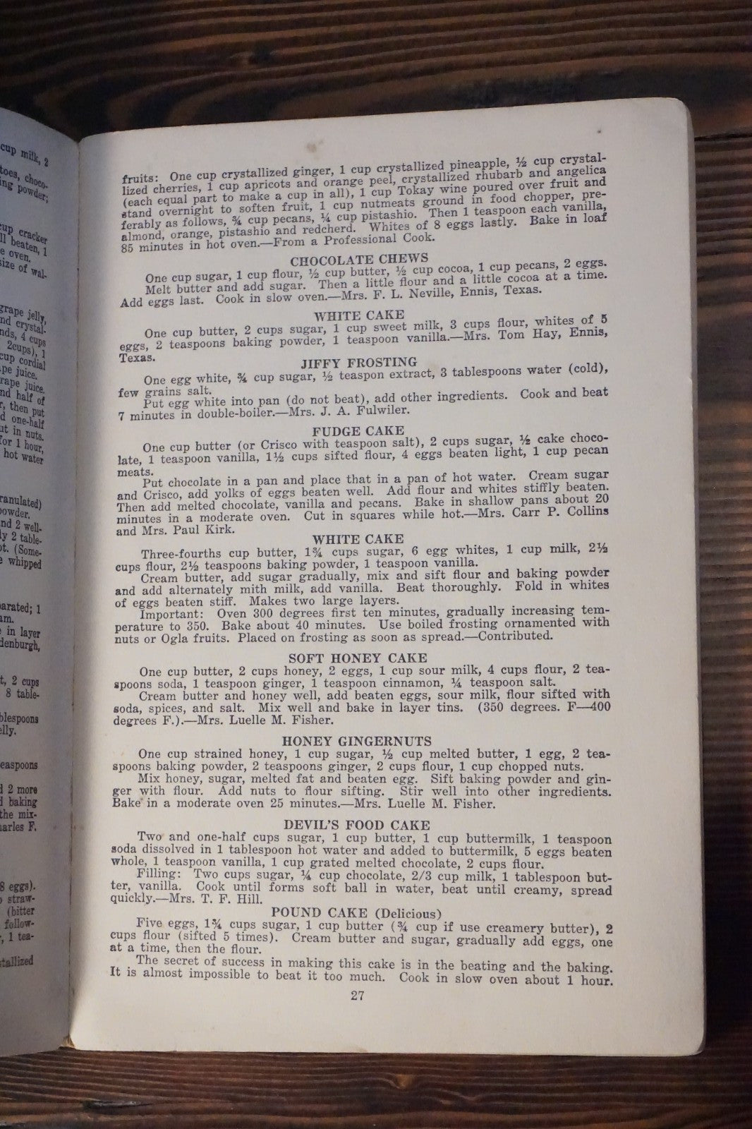 The Dallas Woman's Forum Cookbook 1930 Staplebound