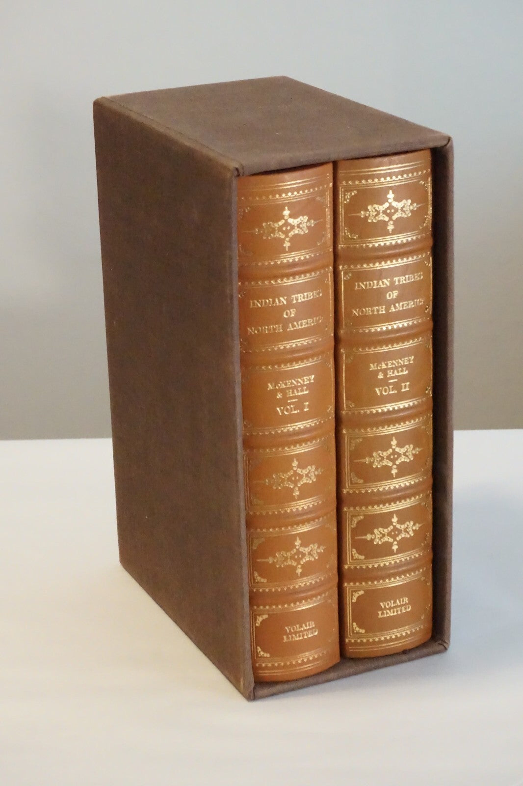Indian Tribes of North America: Volumes I and II by McKenney and Hall 1978