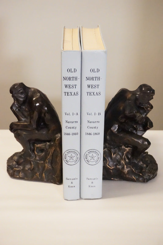 Old Northwest Texas Navarro County 1846-1860 - Hardback - Geneology History