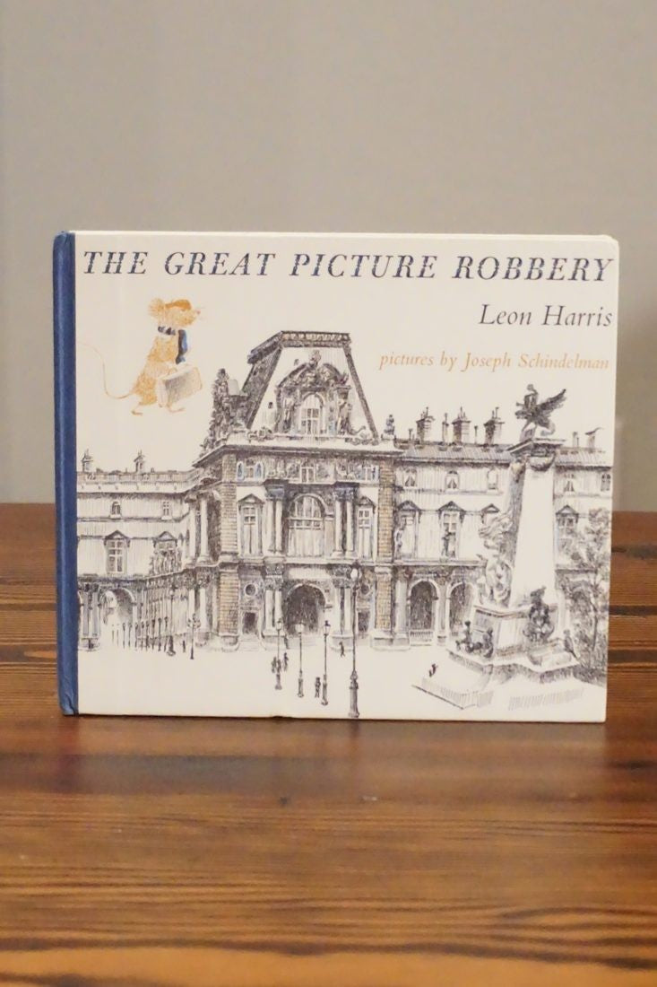 The Great Picture Robbery Leon Harris SIGNED 1967 UK First Edition