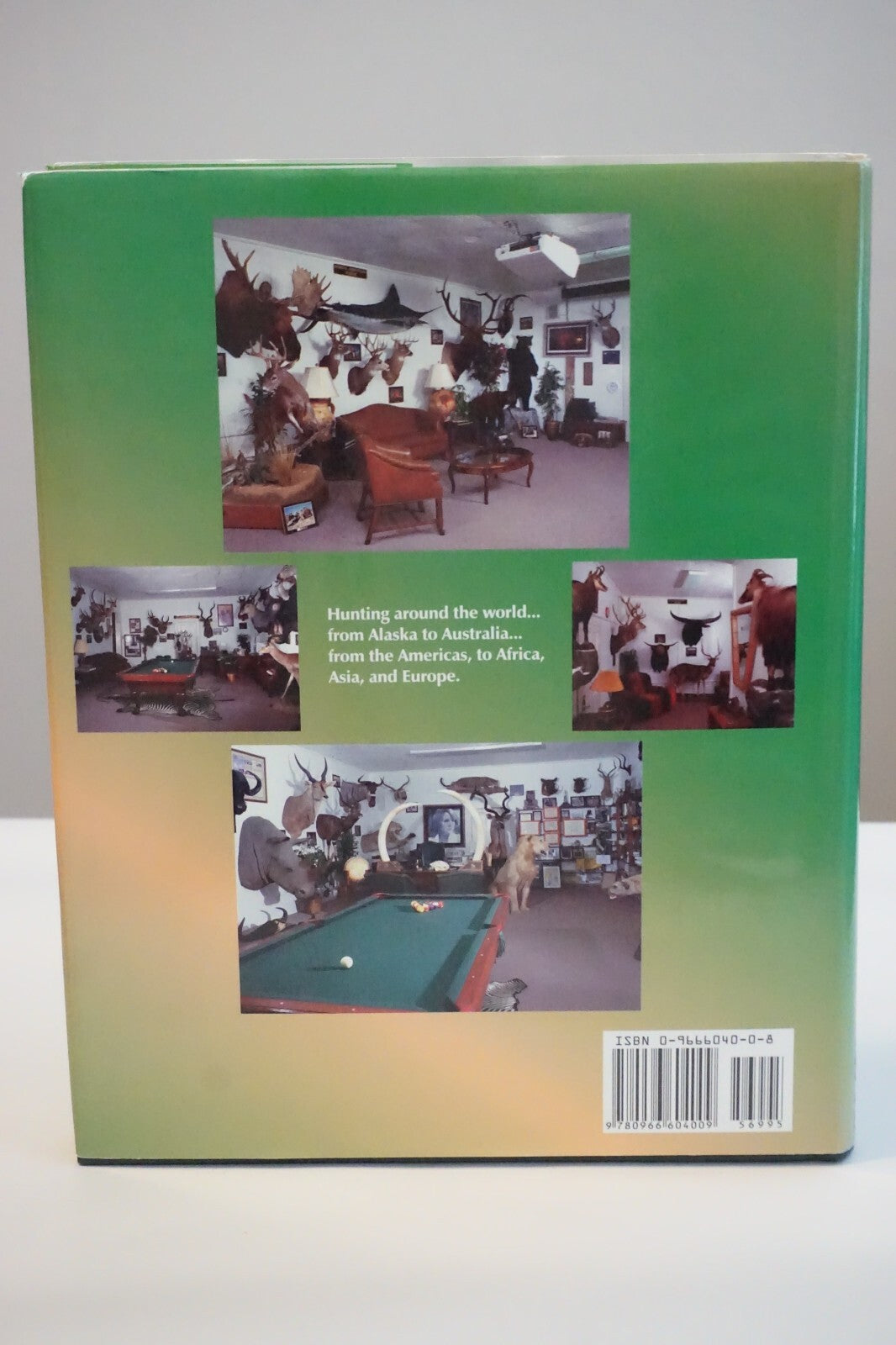 Sport Hunting on Six Continents by Ken Wilson 1999 Signed HCDJ