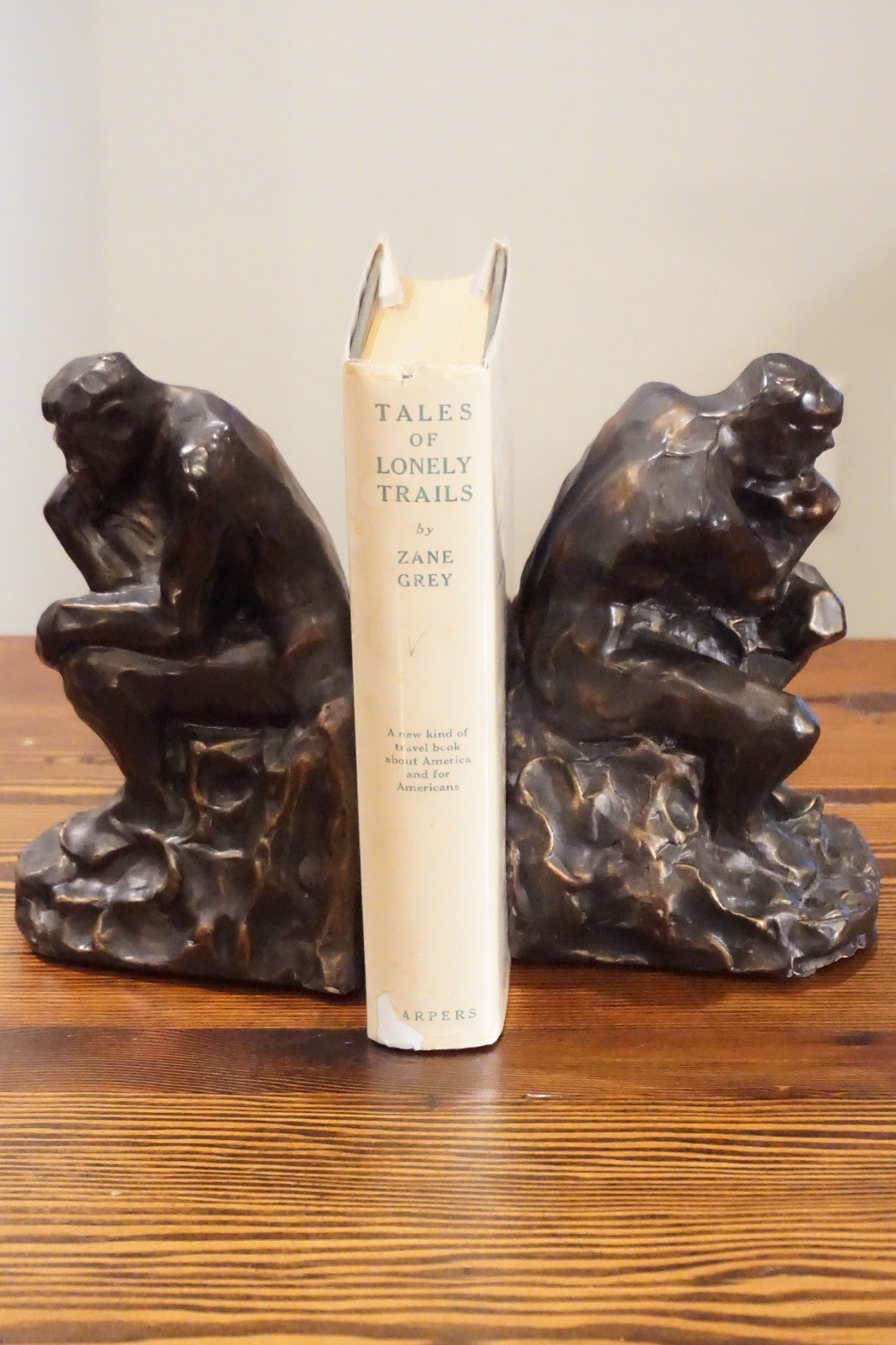 Tales of Lonely Trails by Zane Grey 1922 Signed 1st Edition