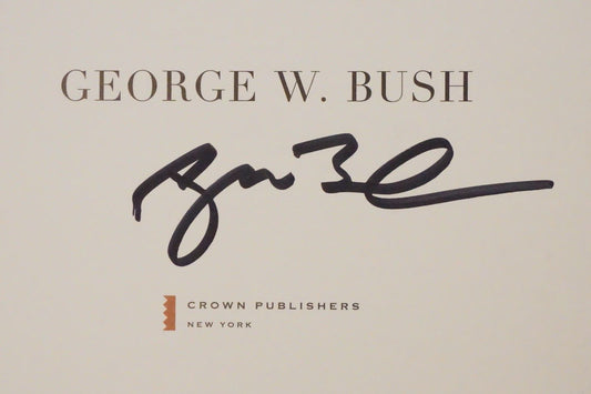 Out Of Many, One by George W. Bush 2021 Signed 1st Edition HC DJ