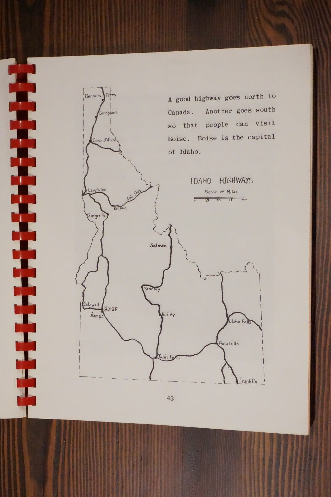 Lewiston, Nez Perce County, Idaho History by Ruth G. Jones 1966 Spiralbound