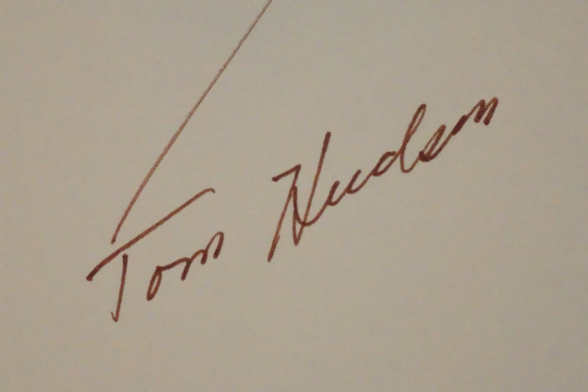 In Search of the Sunset by Tom Hudson 1980 Hardcover Signed