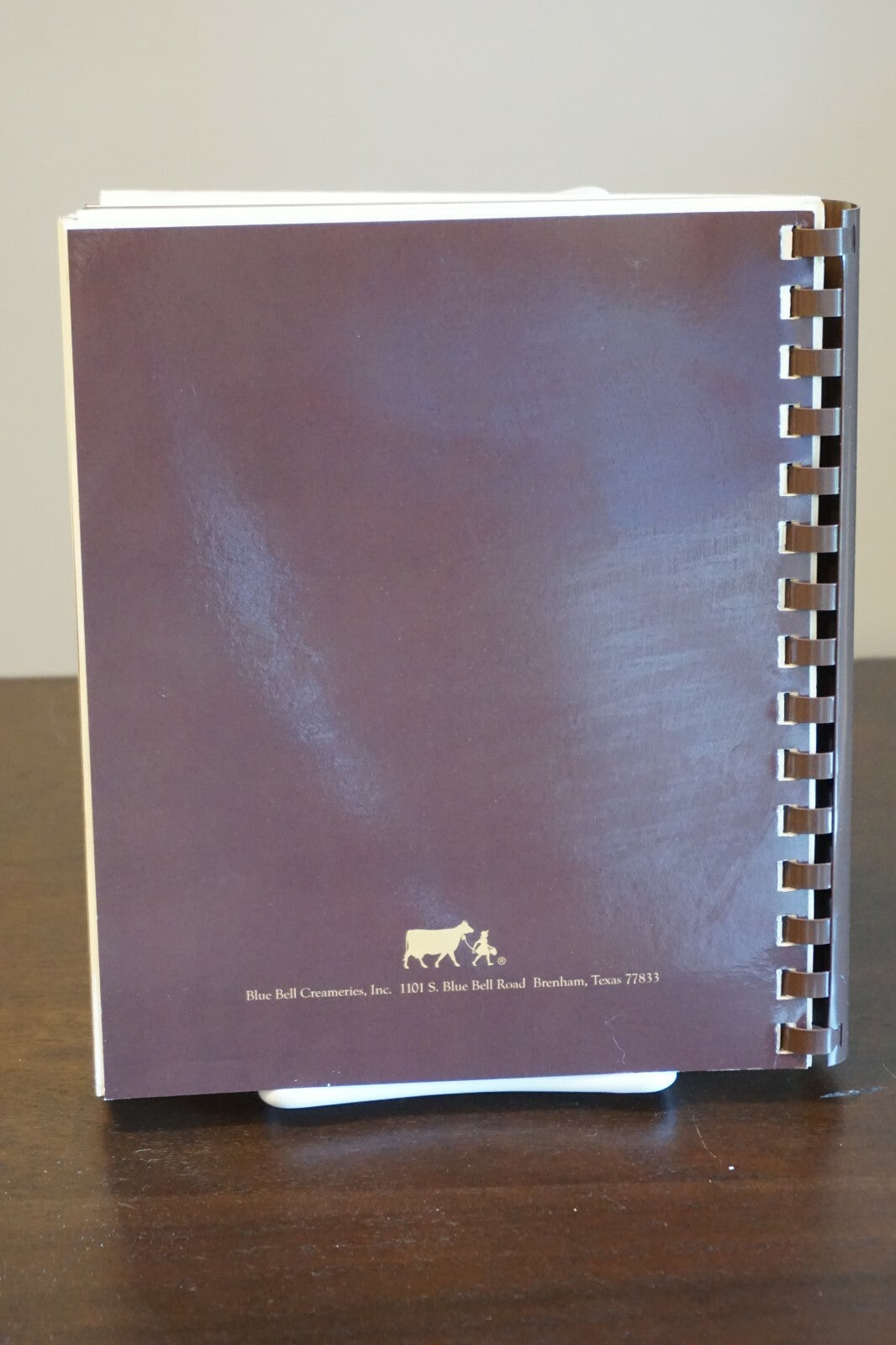 Blue Bell Creameries Cookbook Collection of Three Spiralbound Cookbooks