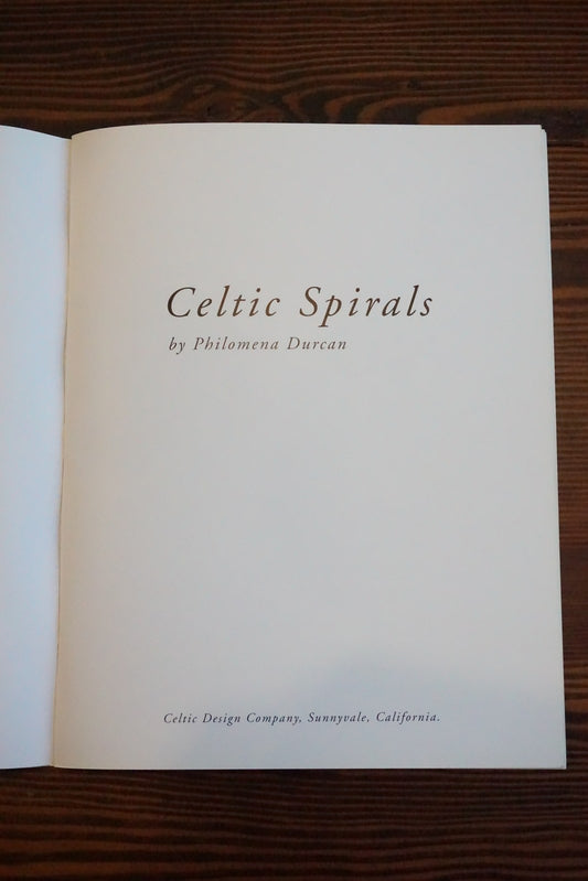 Celtic Spirals Philomena Durcan Quilting Designs Celtic Design Company 1992