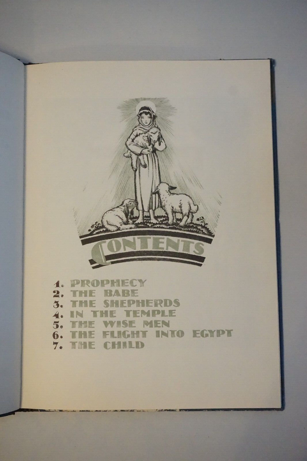 The Christ Child by Maud and Miska Petersham 1931 1st Edition HC DJ