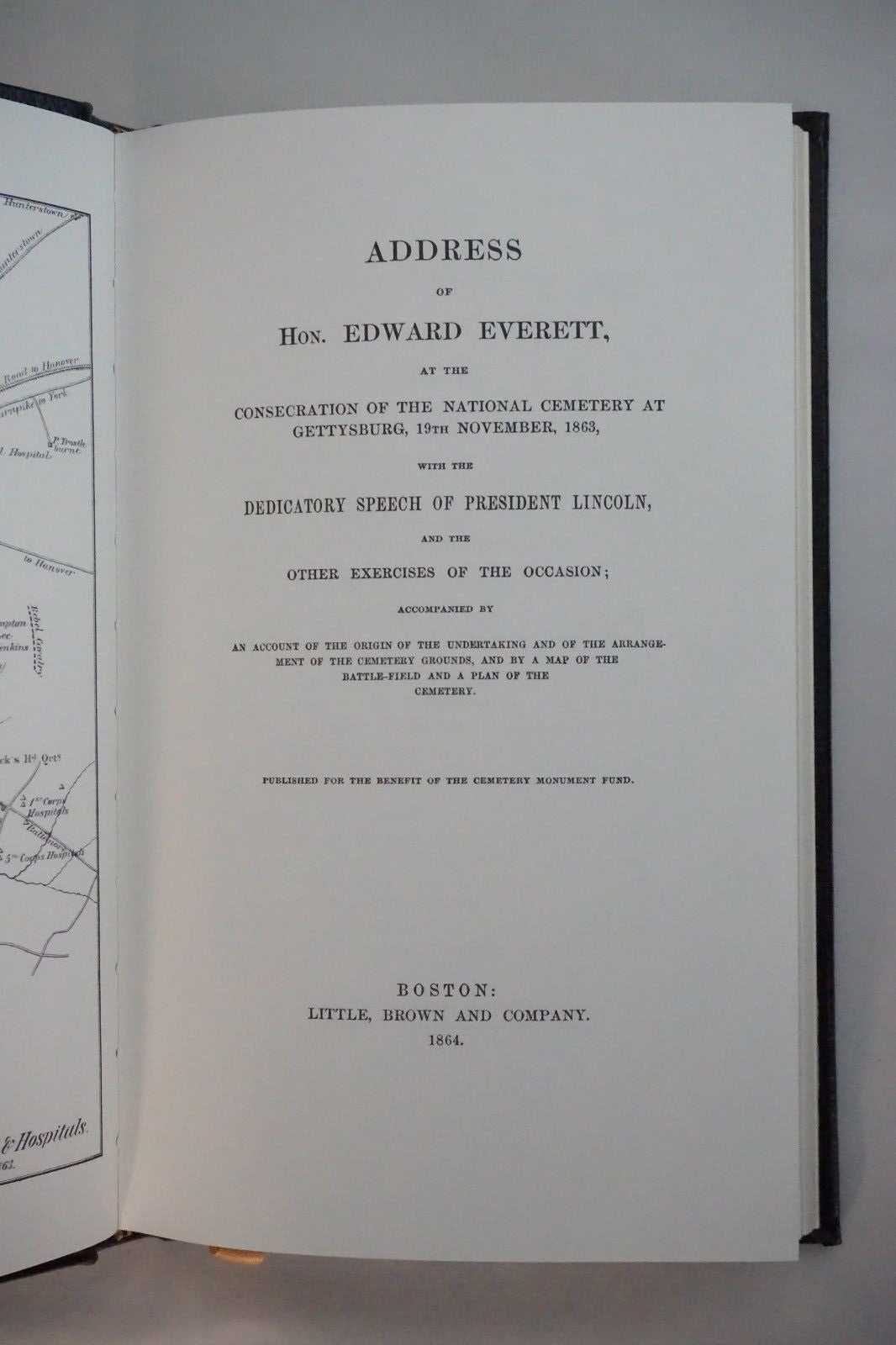 The Consecration of the National Cemetery at Gettysburg Easton Leather Slipcase
