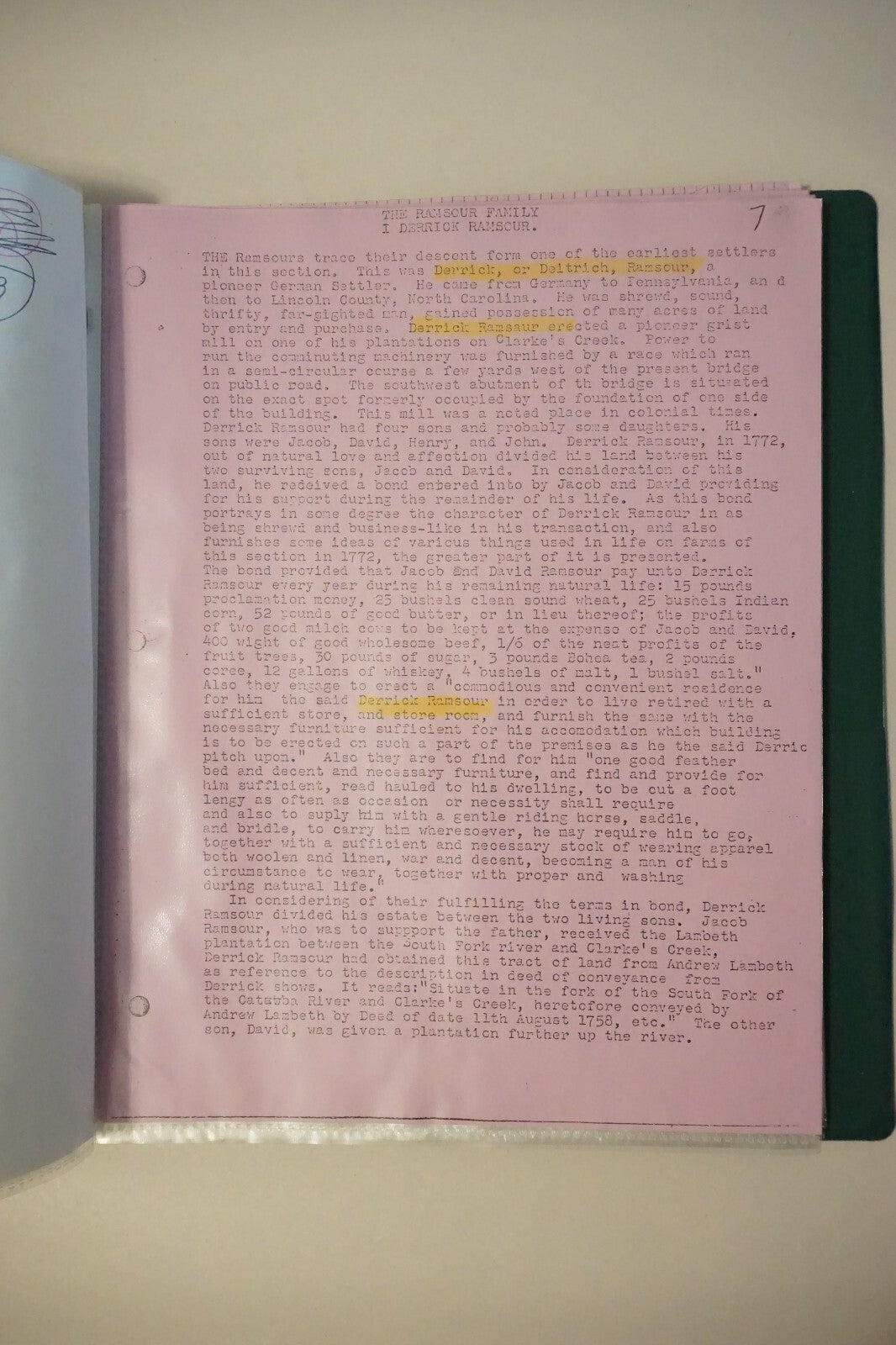 Martin Family Genealogy Research Notebook by William M. Montgomery