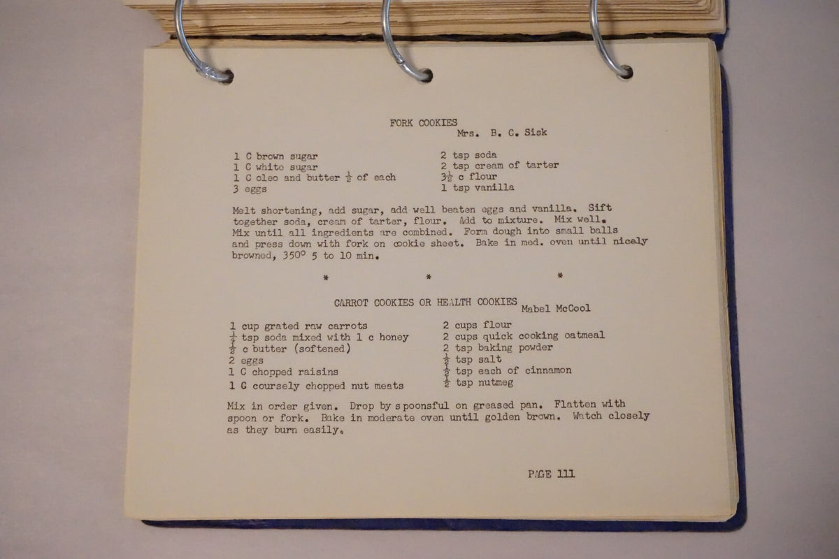 El Paso, Texas Second Ward Relief Society Cookbook 1953 Ringbound