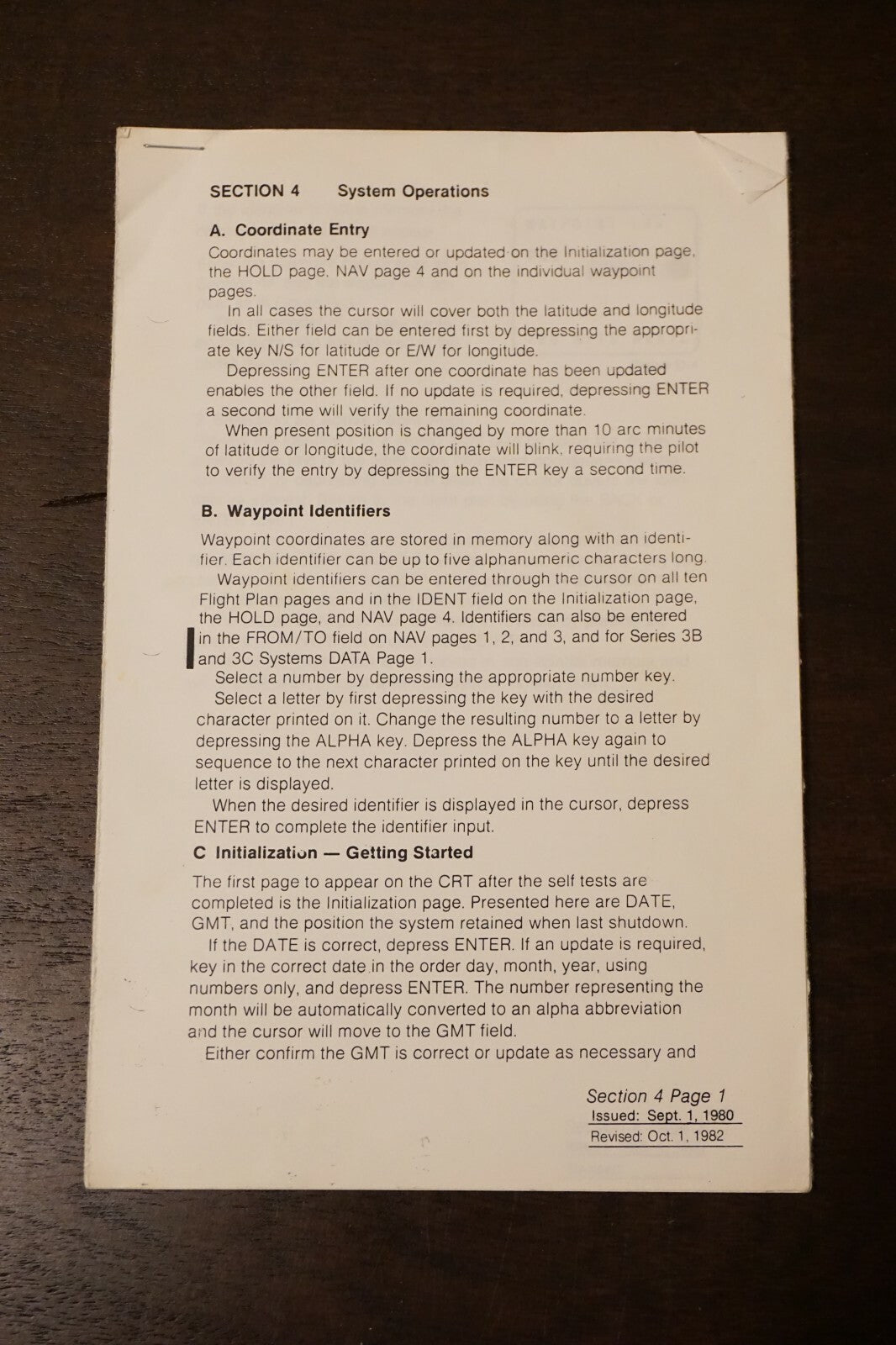 Foster DB682 Database Pilot's Guide Part No. 002A0650