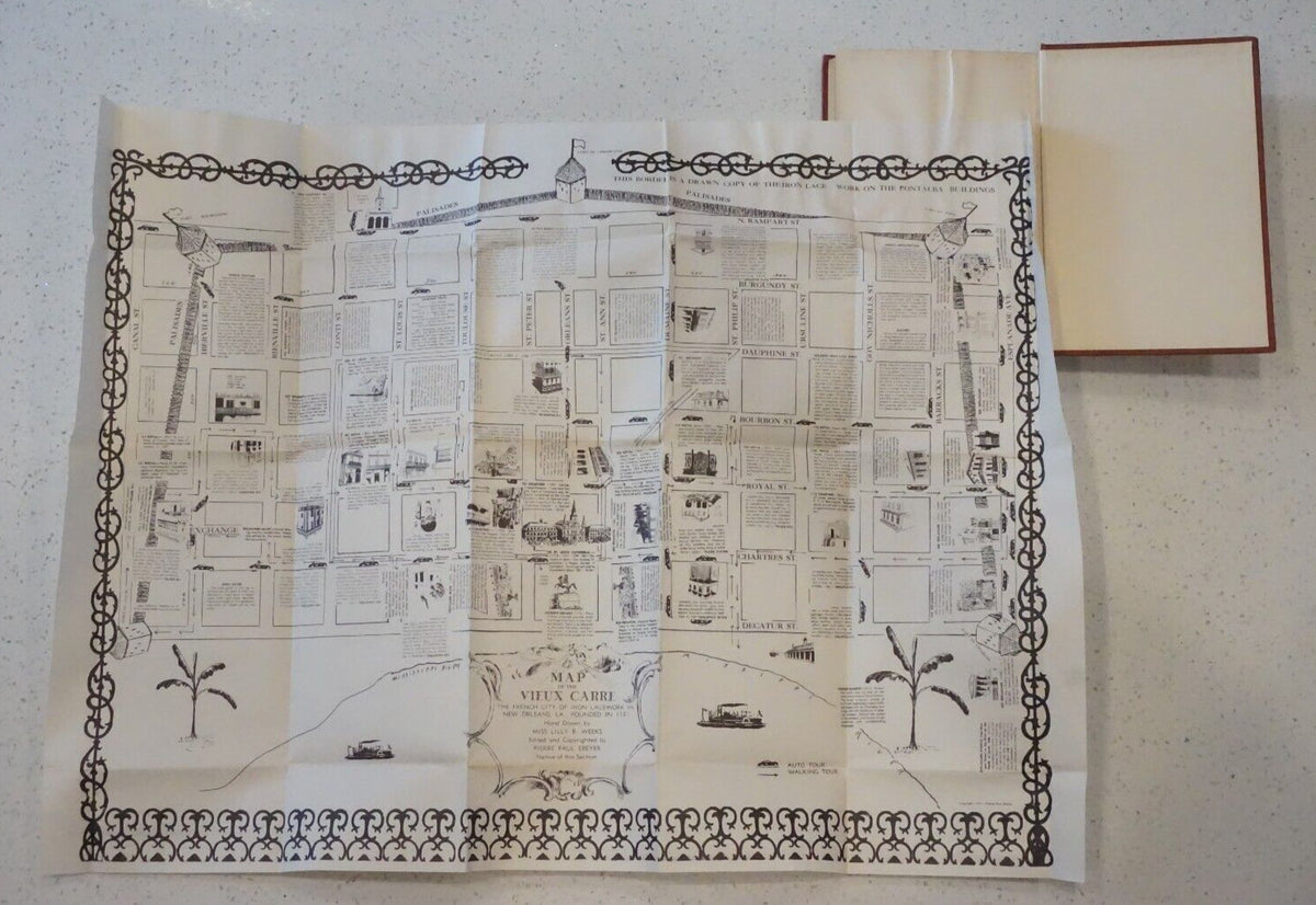 Paramours of the Creoles of Old New Orleans by Pierre Paul Ebeyer 1945 Signed