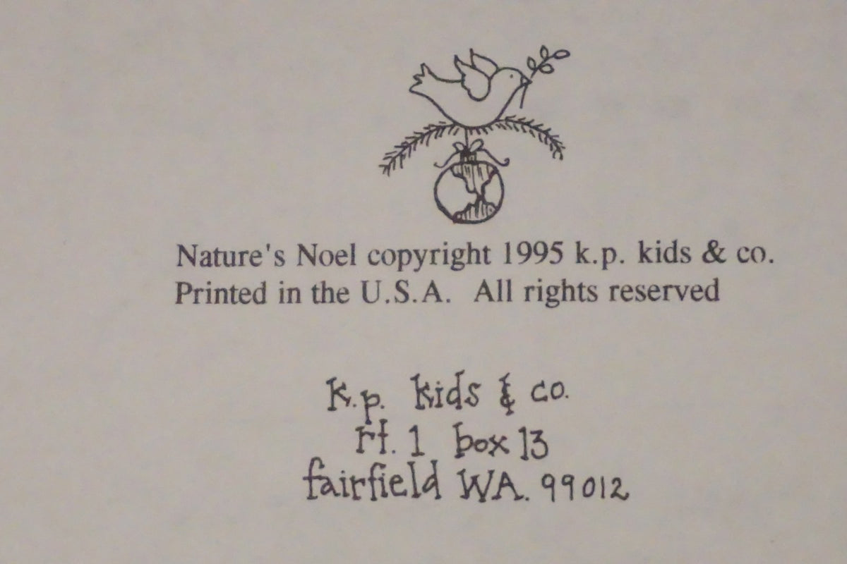 Nature's Noel by Kari Pearson 1995 Christmas Sewing Quilting Patterns