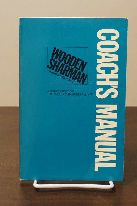 Coach's Manual by John R. Wooden and Bill Sharman 1974 PB - Very Rare