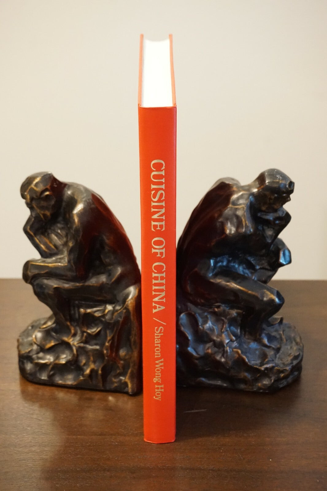 CUISINE OF CHINA By Sharon Wong Hoy - Hardcover Signed.