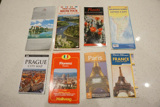Collection of 33 World Travel Maps