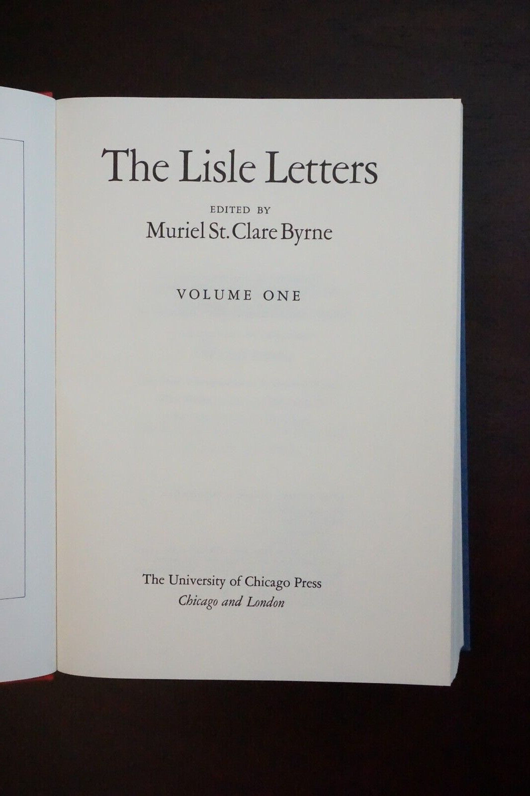 The Lisle Letters by Muriel St. Clare Byrne - Six Volume Set 1981 Hardcover