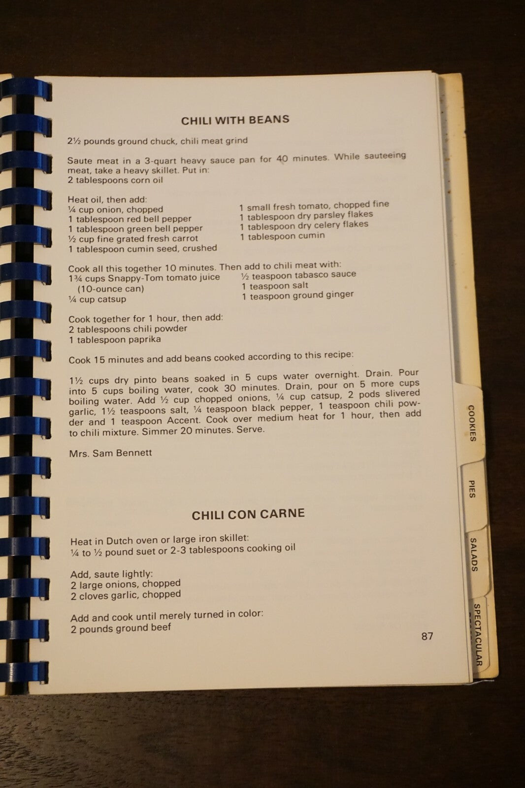 State Fair Of Texas Recipes Cookbook 1978 Spiralbound - Rare