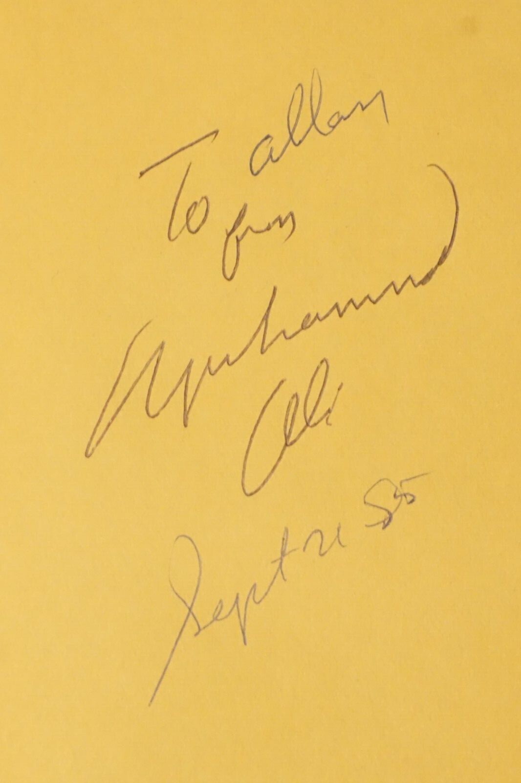 Prayer and Al Islam by Imam Warithuddin Muhammad 1982 Signed by Muhammad Ali