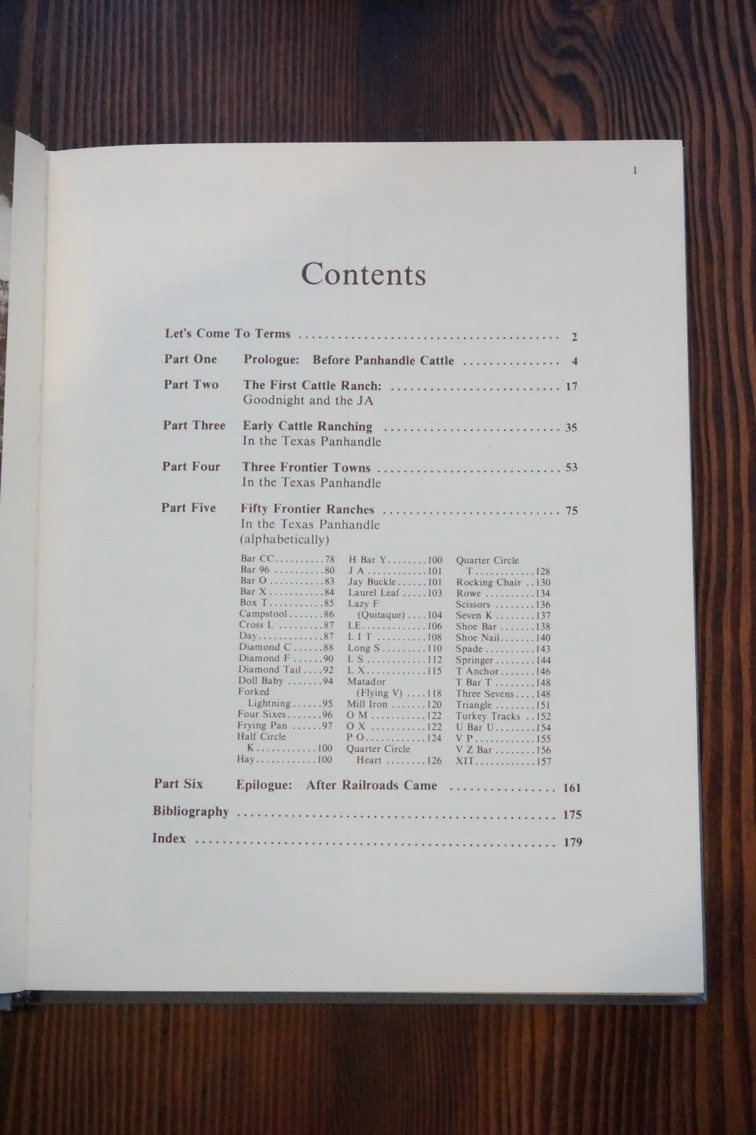 Cowman's Country Fifty Frontier Ranches Texas Panhandle 1981 First Edition