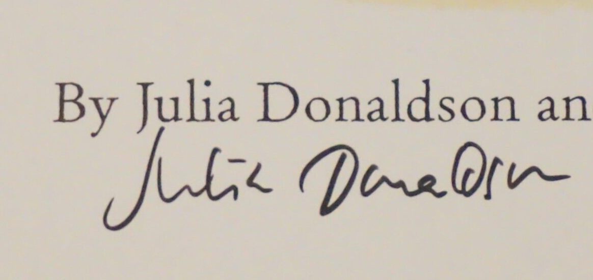 The Highway Rat by Julia Donaldson 2011 Signed by Author and Illustrator HC DJ