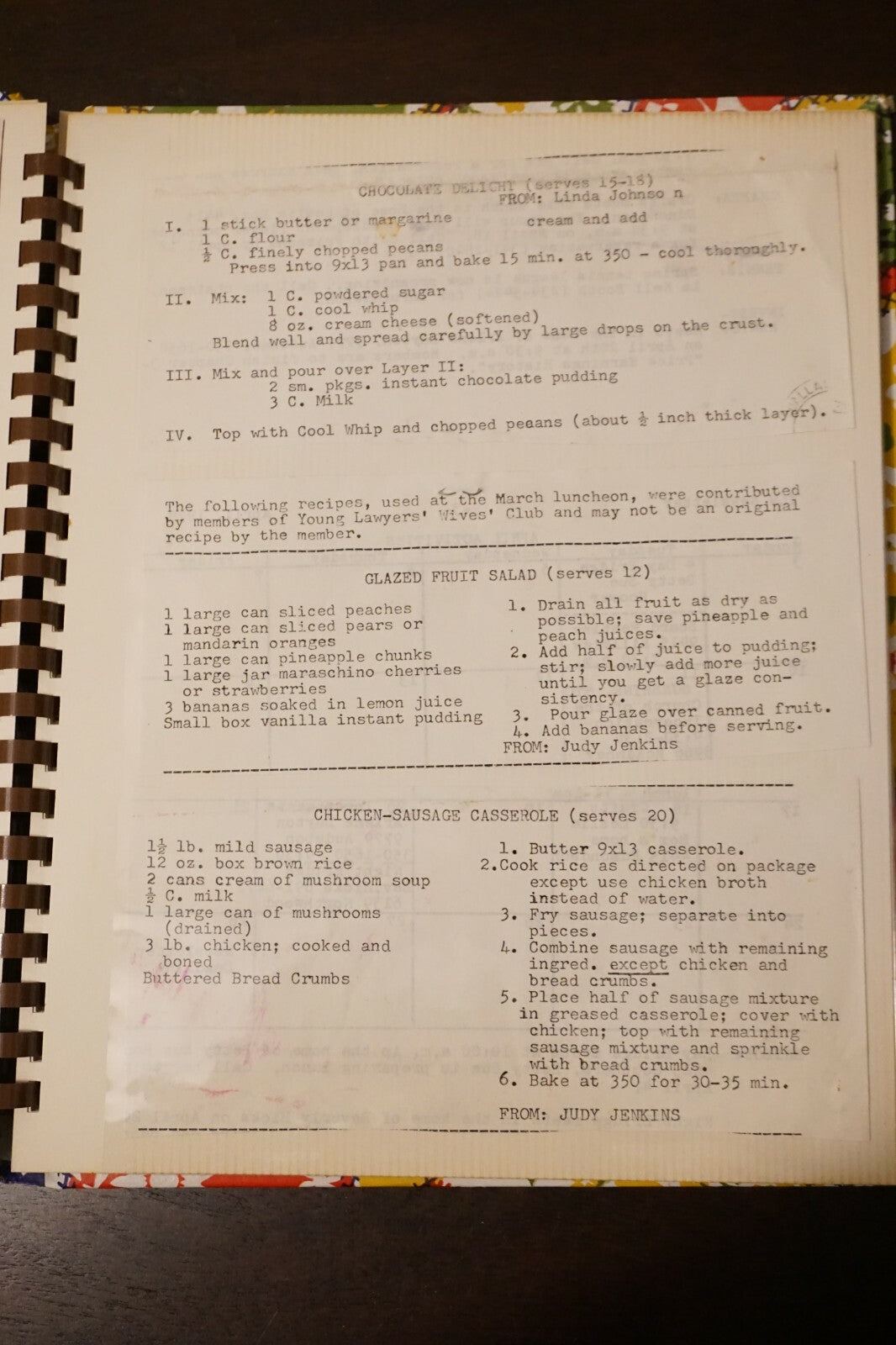 Collection of Approximately 75 Vintage Clipped Recipes