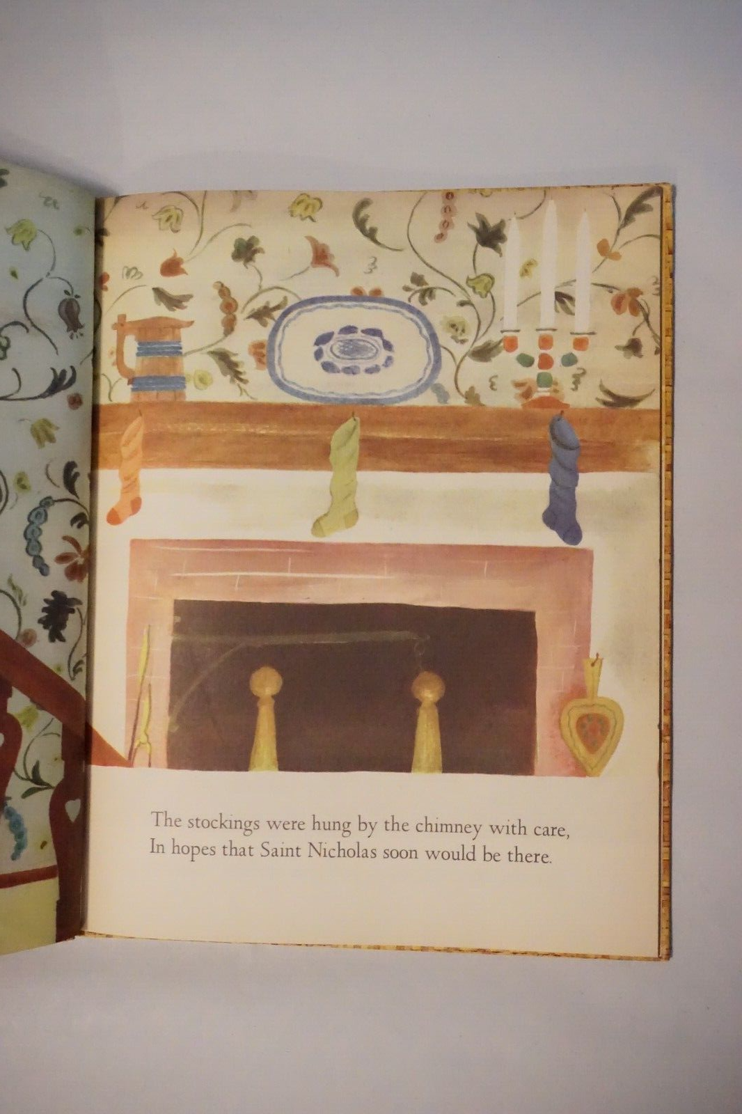 The Night Before Christmas by Clement C. Moore 1951 Big Golden Book