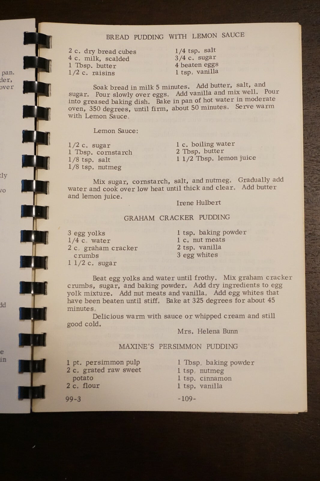 Our Daily Bread Cookbook by Sisters Servants of Mary Child Kansas City, Kansas