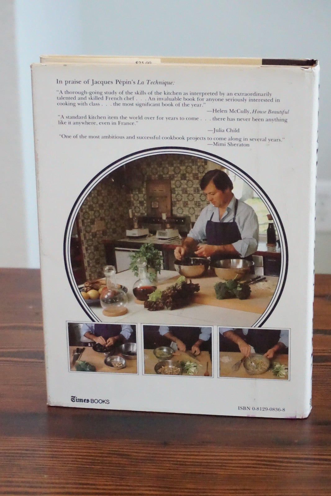 La Methode by Jacques Pepin 1979 Signed HC DJ