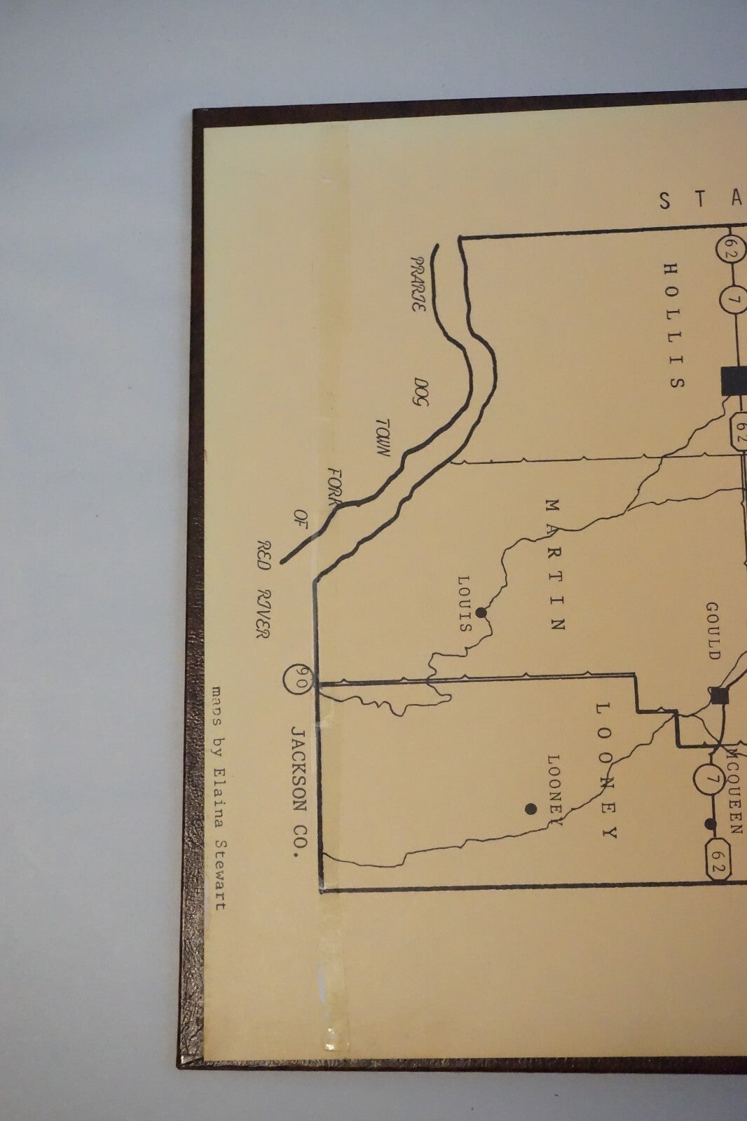 Planning the Route: History of Harmon County, Oklahoma 1980 HC