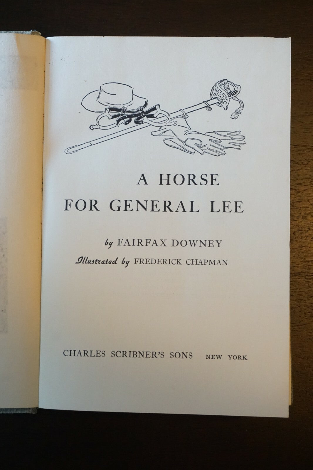 A Horse For General Lee by Fairfax Downey First Edition 1953