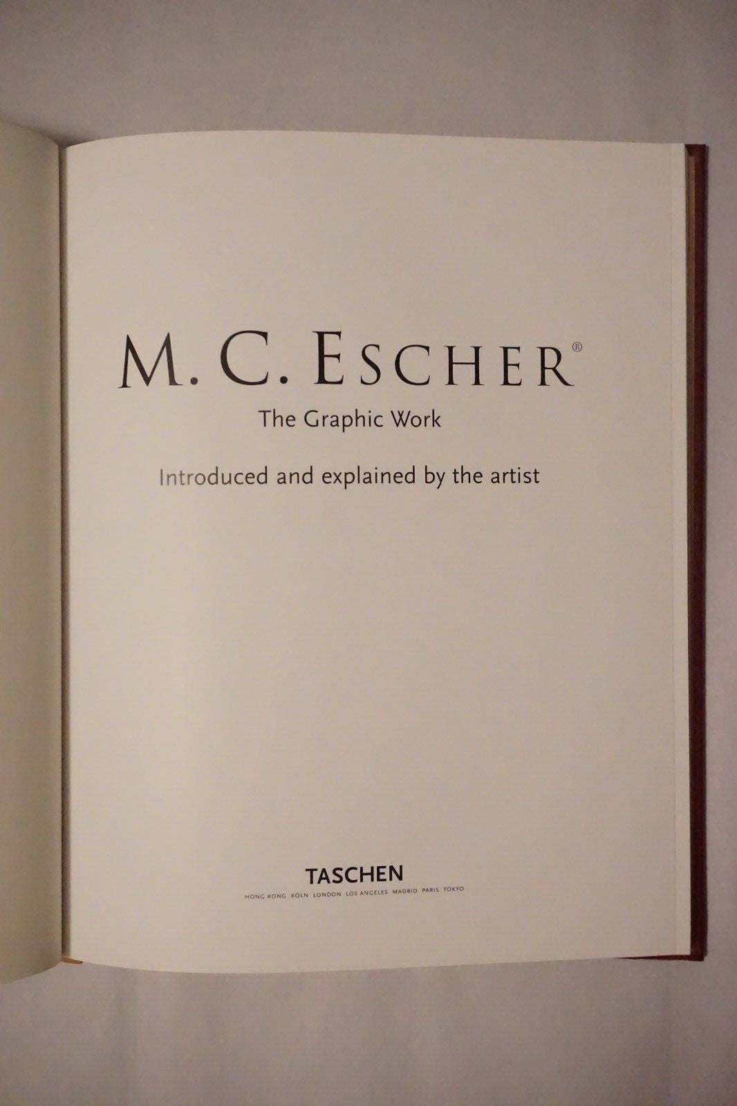The Graphic Work of M.C. Escher