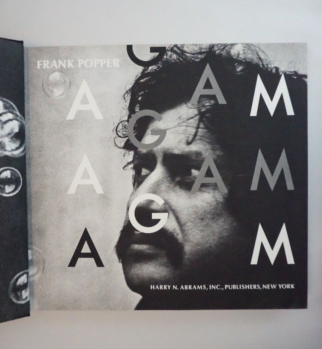 Agam by Frank Popper 1976 Hardcover Dust Jacket 9780810902947| eBay