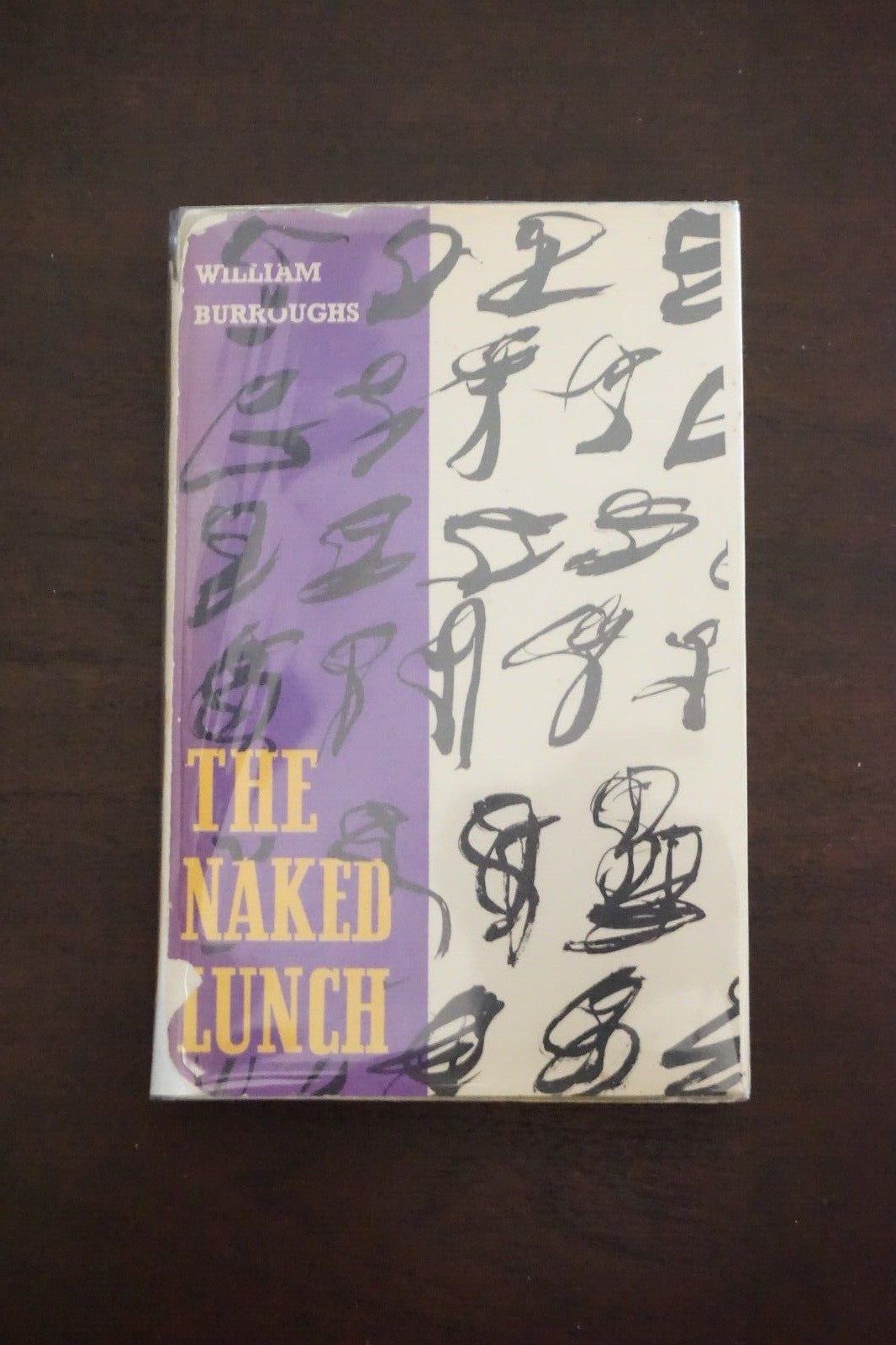 The Naked Lunch by William Burroughs- The Olympia Press 1959 DJ