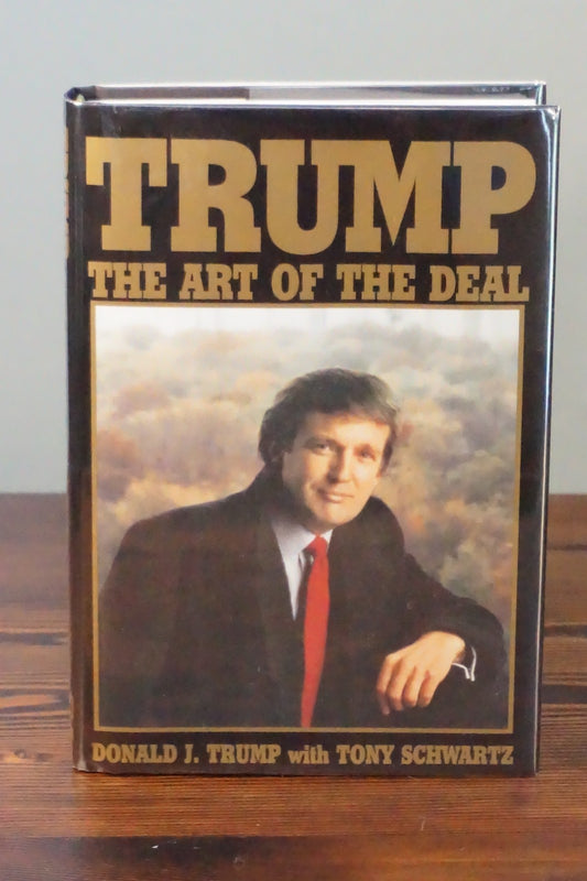 The Art of The Deal by Donald Trump 2016 Signed HC DJ