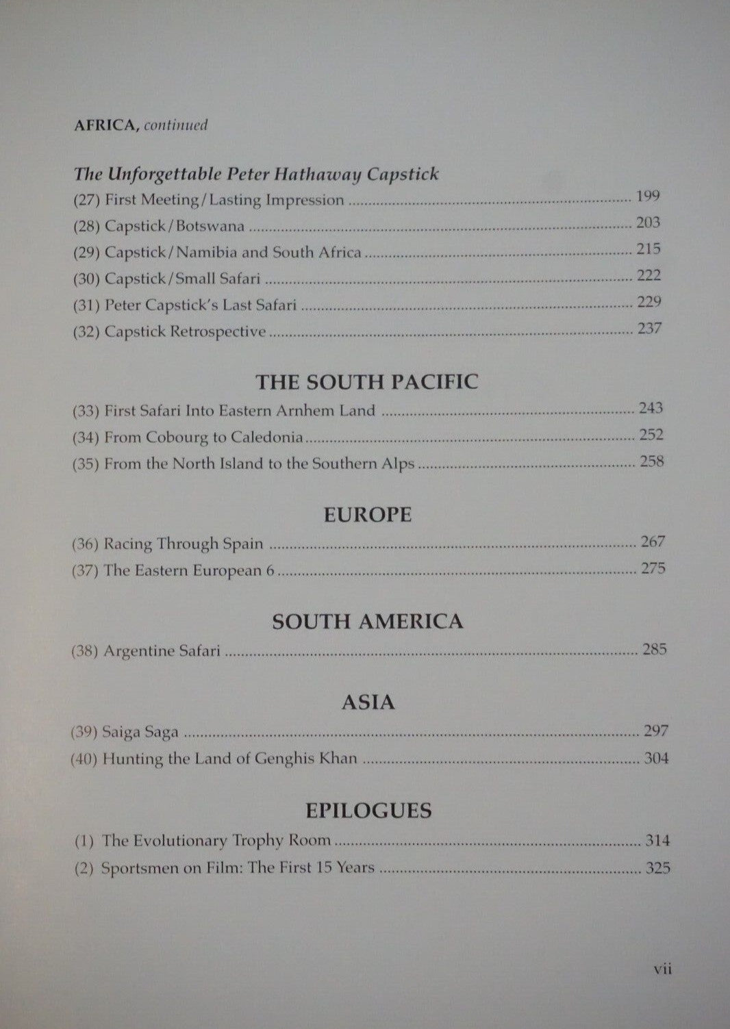 Sport Hunting on Six Continents by Ken Wilson 1999 Signed HCDJ