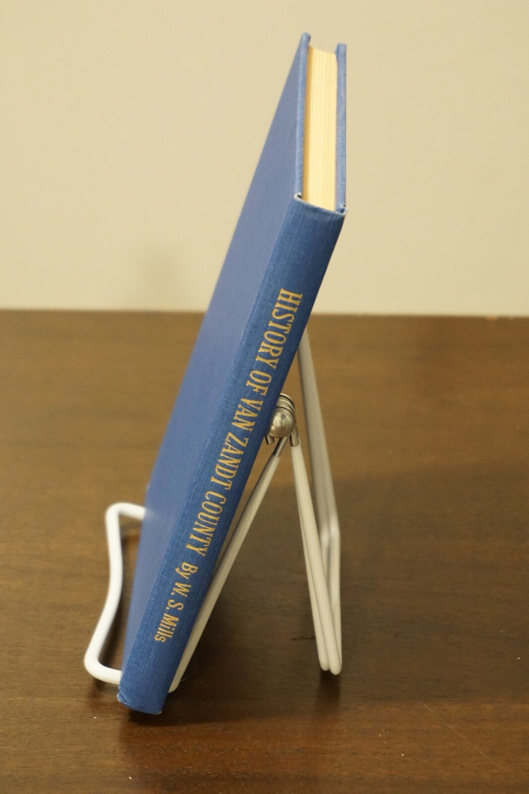 History of Van Zandt County by W.S. Mills 1950 HC DJ