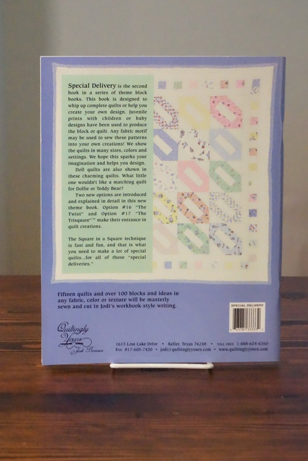 A Special Delivery by Jodi Barrows 2001 Square in a Square Baby Quilts