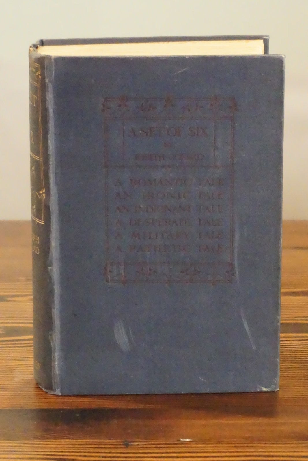A Set of Six Joseph Conrad Methuen 1908 Hardcover First Published 1908