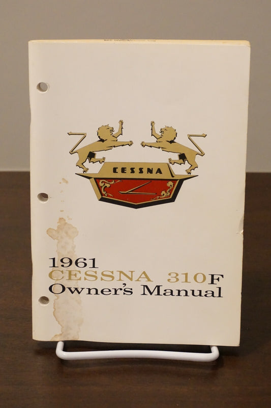 Cessna Model 301F Owners Manual 1961