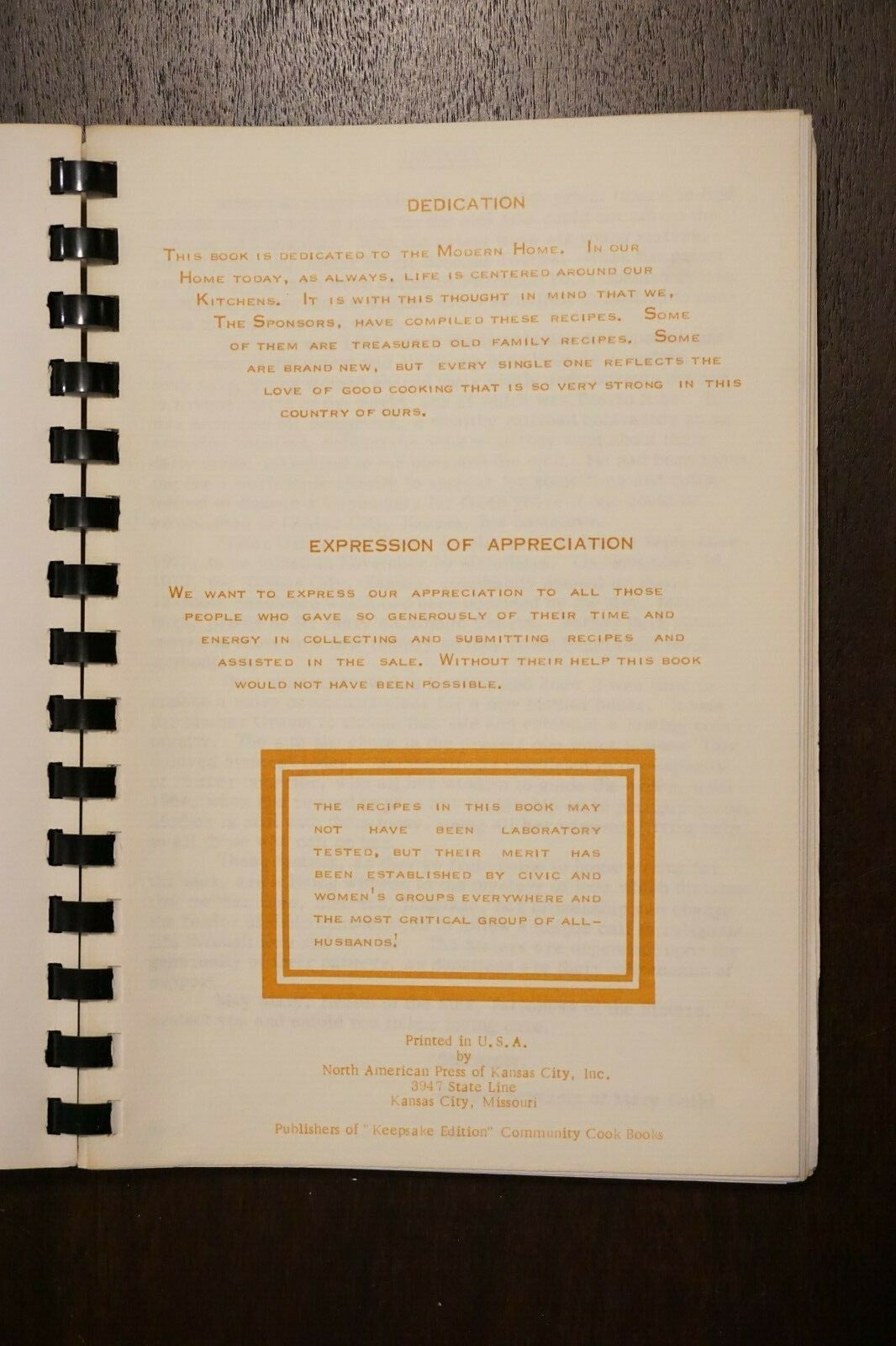 Our Daily Bread Cookbook by Sisters Servants of Mary Child Kansas City, Kansas