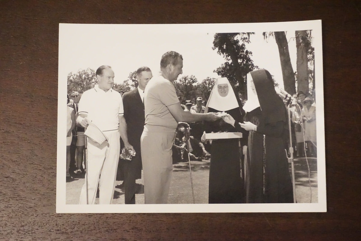 Wonderful Collection of Bob Hope Golf Photos - Five Black and White Photos