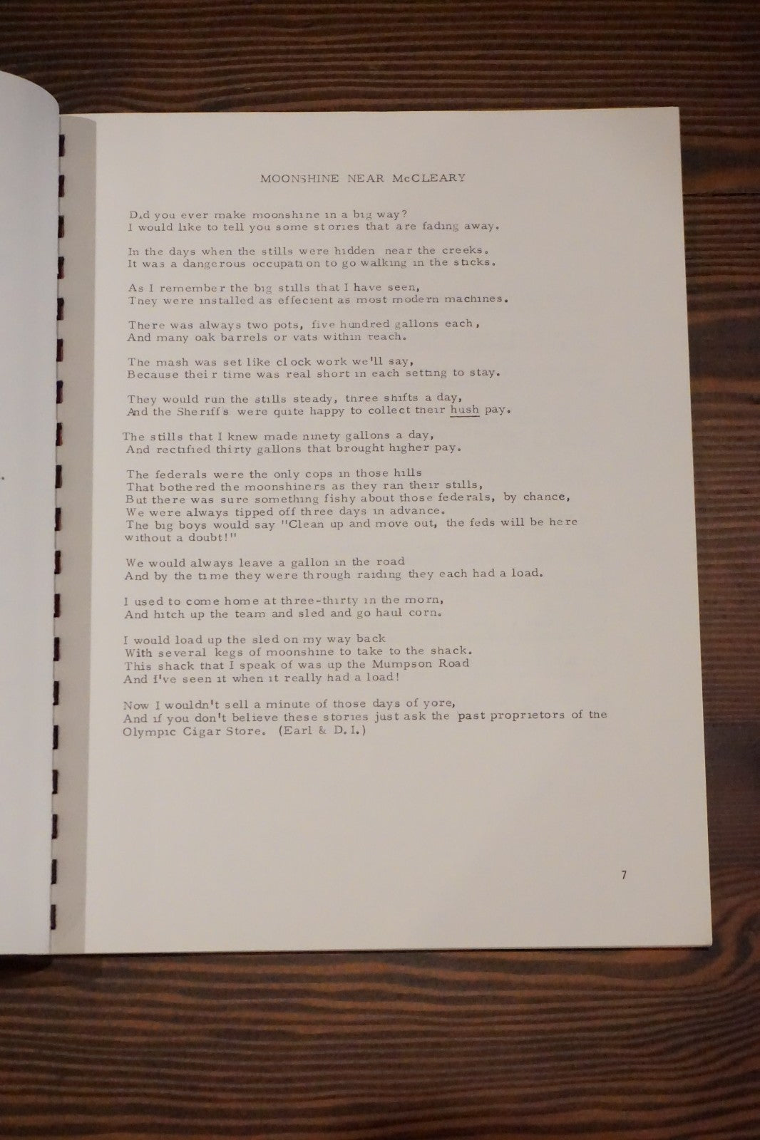 Sunshine and Shadows by Walt Tornquist 1976 Signed Spiralbound - Poetry