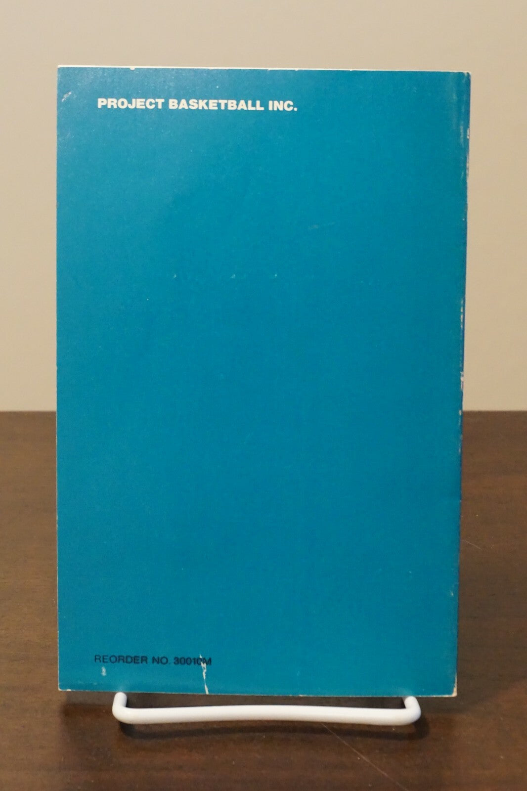 Coach's Manual by John R. Wooden and Bill Sharman 1974 PB - Very Rare