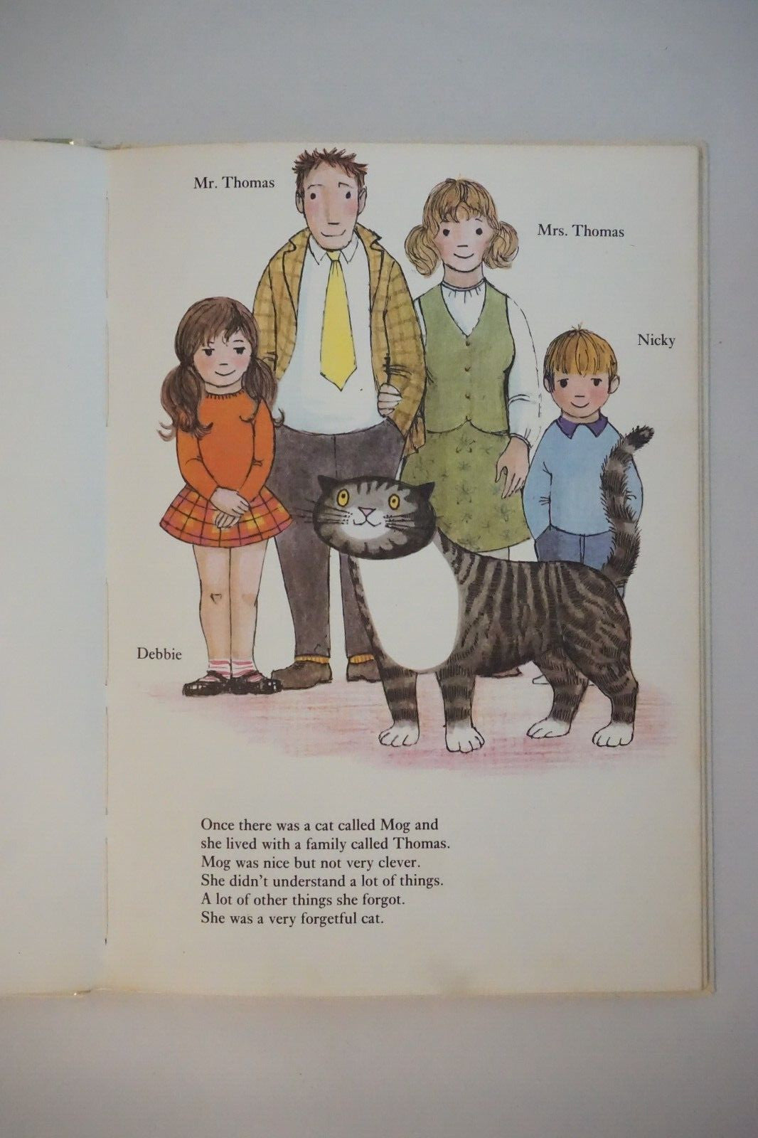 Rare Copy of Mog The Forgetful Cat by Judith Kerr 1973 Collins of London