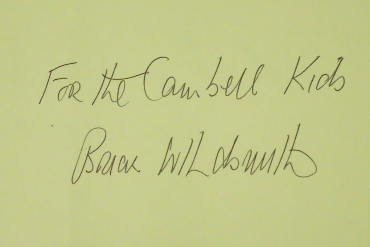 Pelican by Brian Wildsmith 1982 Signed HC DJ with Hand Drawn Illustration