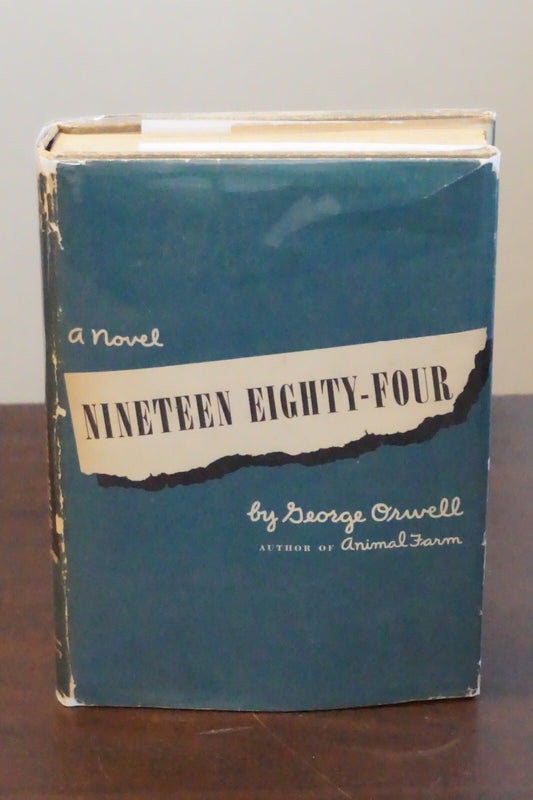 1984 by George Orwell 1949 1st American Edition HC DJ