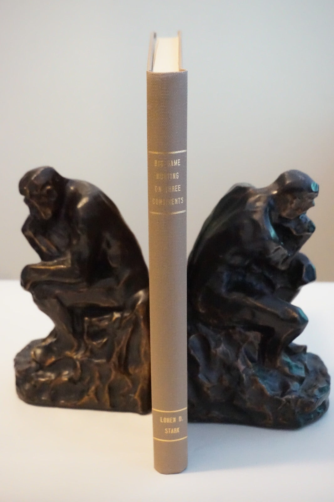 Big Game Hunting on Three Continents By Loren D. Stark 1971 Signed HCDJ